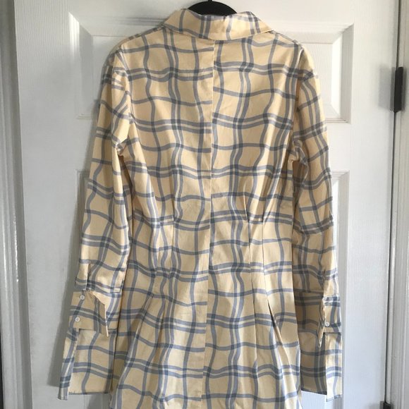 Urban Revivo Plaid Button Down Dress - Picture 3 of 4